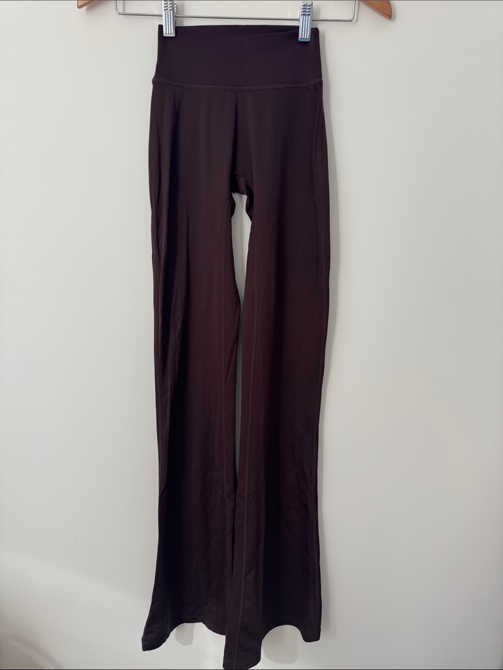 YoungLA Women’s Brown Wide‑Leg Yoga Pants